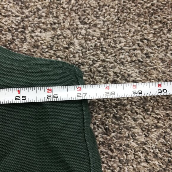 Duluth Trading Co Vest Canvas Mens 2XL Tall Iron Range Fire Hose Sherpa Lined - Picture 7 of 8